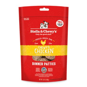 Stella & Chewy's Dog Freeze-Dried Patties - Chicken Dinner