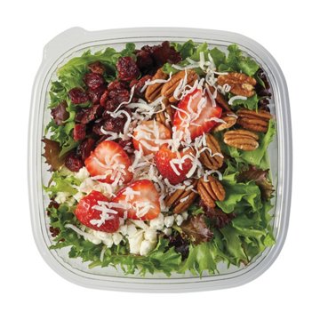 Meal Simple by H-E-B Entrée Salad - Strawberry, Pecan, Goat Cheese & Coconut