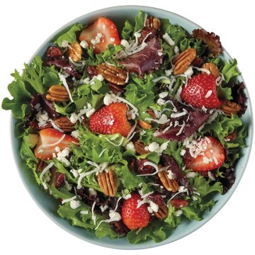 Meal Simple by H-E-B Entrée Salad - Strawberry, Pecan, Goat Cheese & Coconut