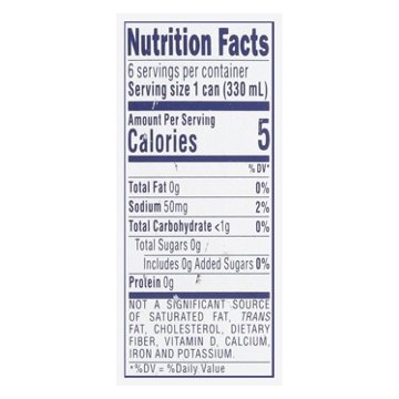 San Pellegrino Ciao Lime Sparkling Water 6 pk Cans