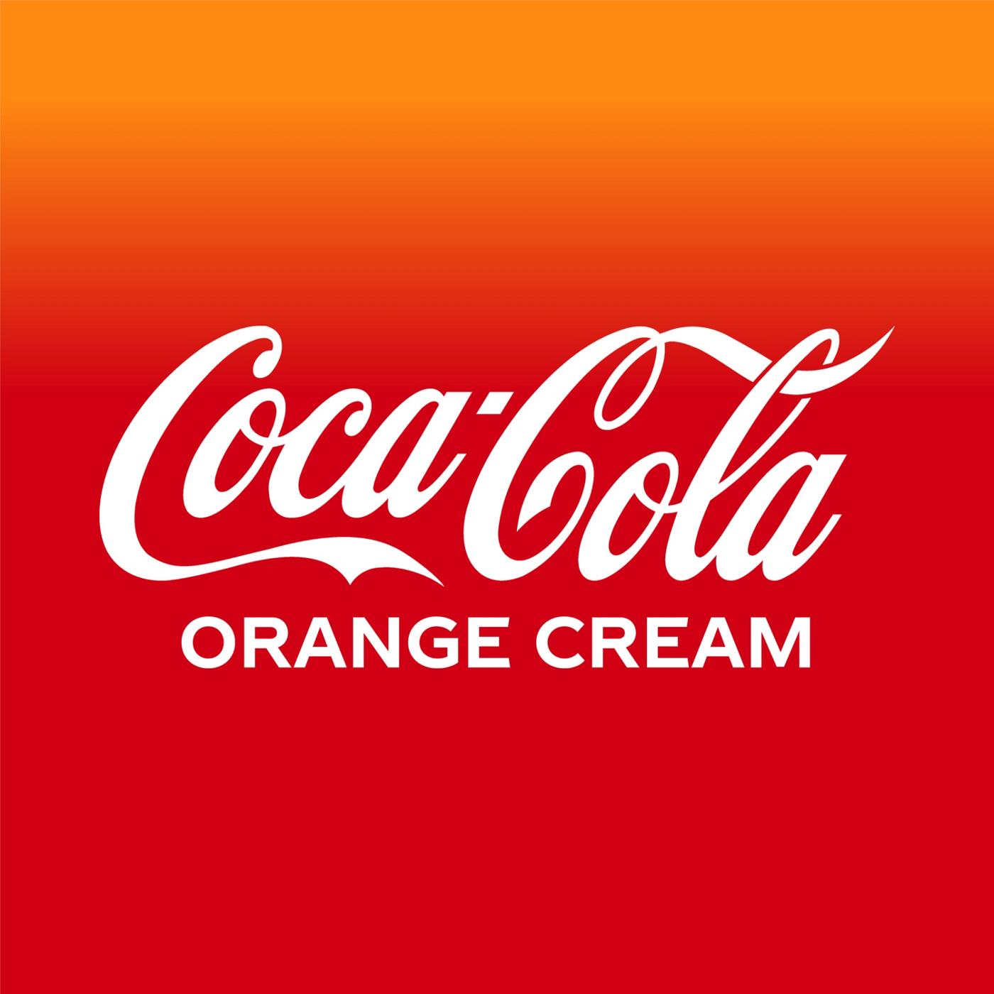 Coca-Cola Orange Cream 12 pk Cans; image 6 of 7