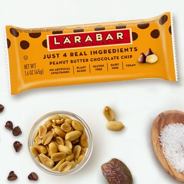 LÄRABAR Fruit & Nut Snack Bars - Peanut Butter Chocolate Chip