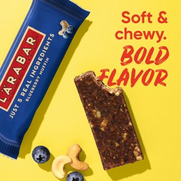 LÄRABAR Fruit & Nut Snack Bars - Blueberry Muffin
