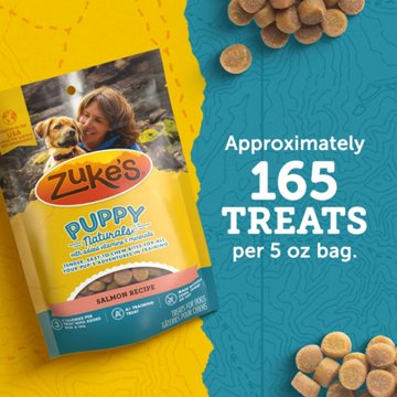 Zuke's Puppy Naturals Puppy Training Treats - Real Salmon