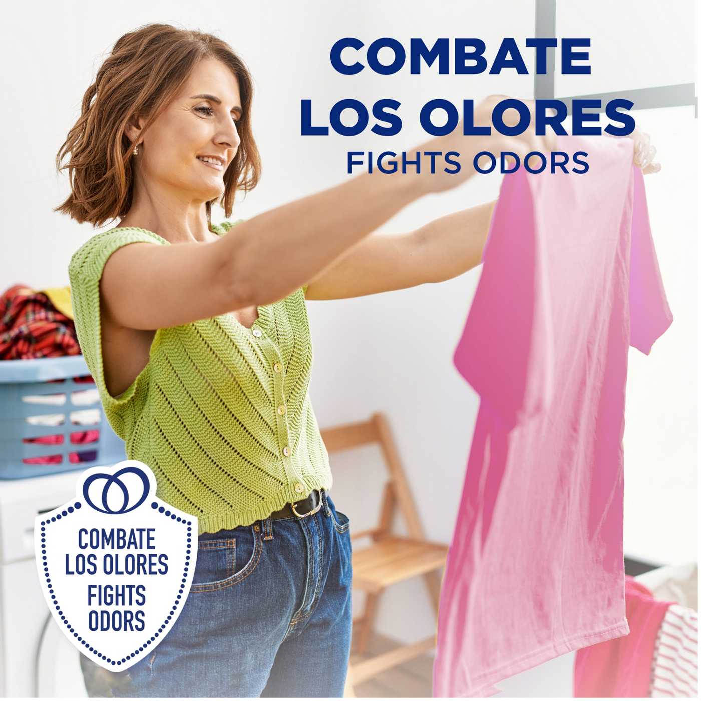 Ariel with a Touch of Downy Freshness, Powder Laundry Detergent, 99 Loads, April Fresh Scent; image 3 of 6