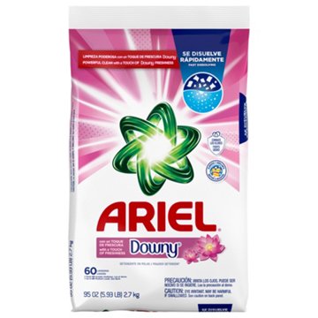 Ariel Powder Laundry Detergent, 60 Loads - Downy April Fresh