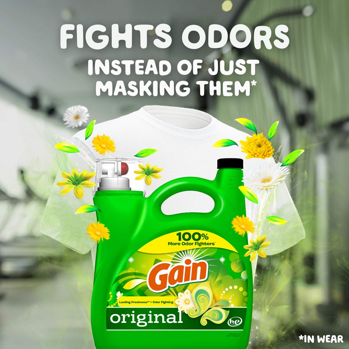 Gain Liquid Laundry Detergent, 134 Loads - Original Scent; image 3 of 8