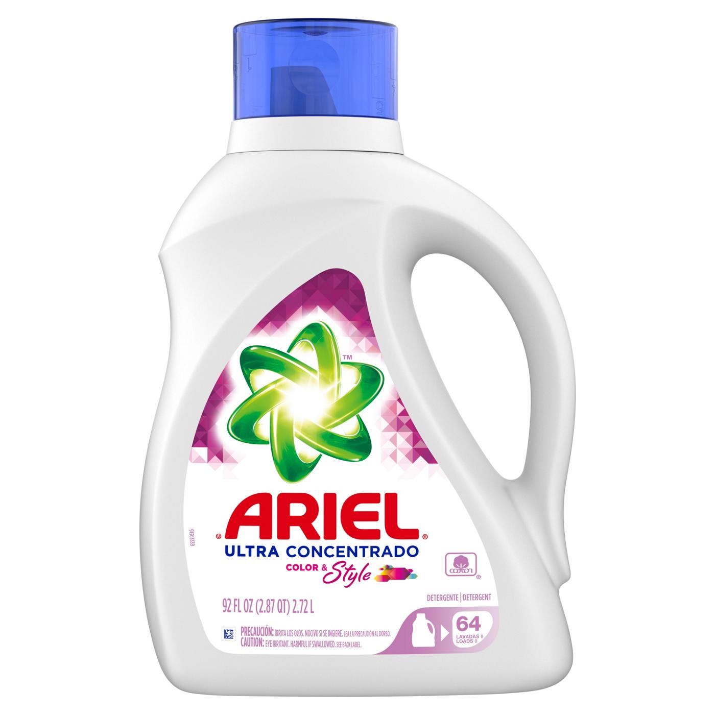 Ariel Ultra Concentrated Color & Style Liquid Laundry Detergent, 64 Loads; image 6 of 10