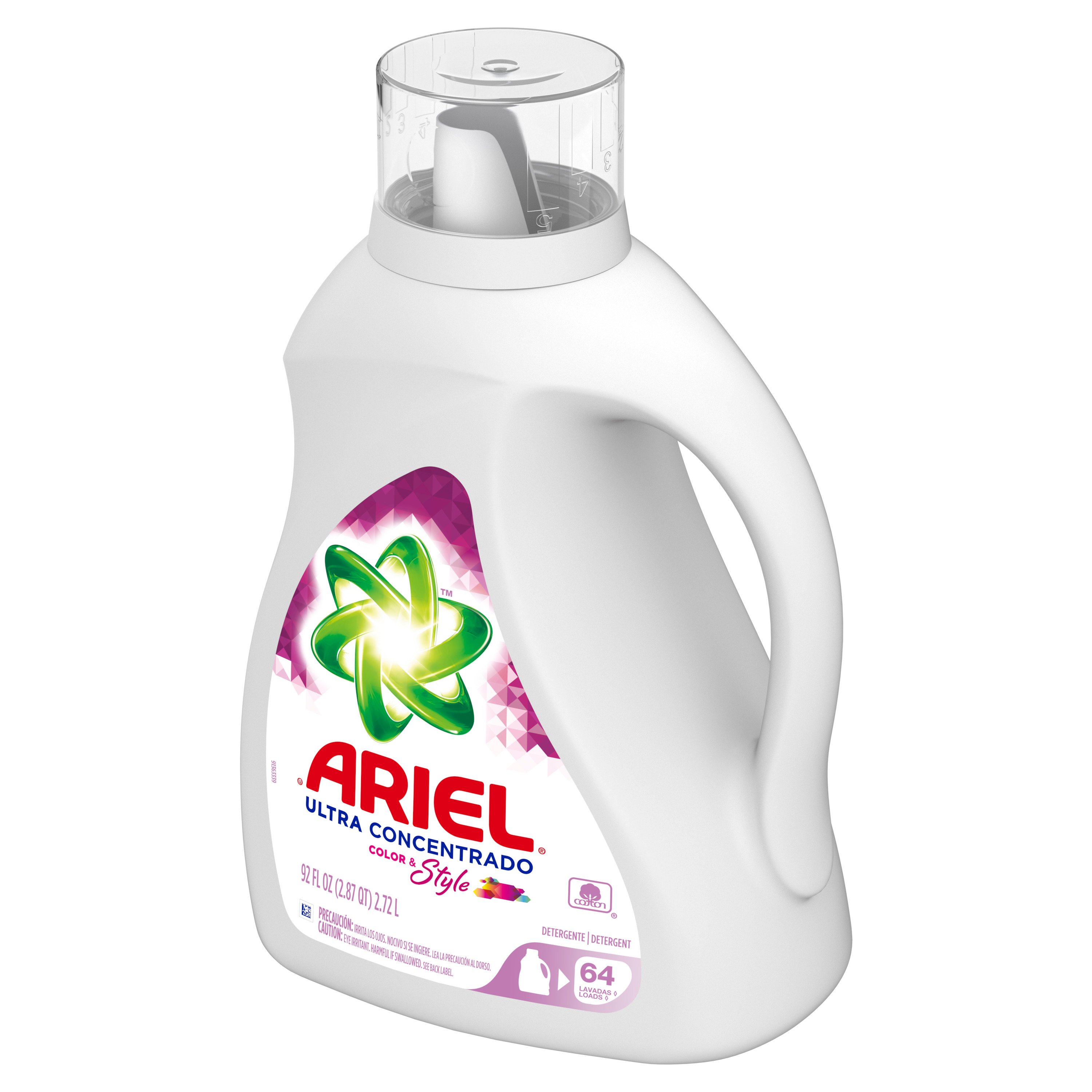 Ariel Ultra Concentrated Color & Style Liquid Laundry Detergent - Thumbnail 5