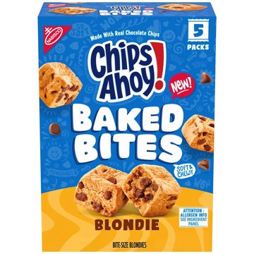 Chips Ahoy! Baked Bites Snack Packs - Blondie, 5 ct