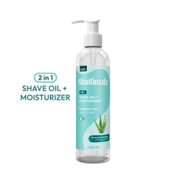Skintimate 2-in-1 Shave Oil & Moisturizer - Fragrance-Free
