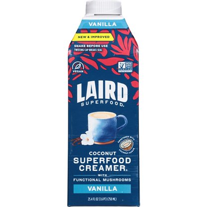 ミルク　50 Laird Cinnamon Coconut Superfood Creamer, 16 oz | Central Market