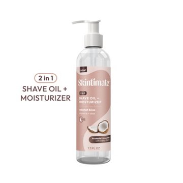Skintimate 2-in-1 Shave Oil & Moisturizer - Coconut Bliss, 7.3 oz
