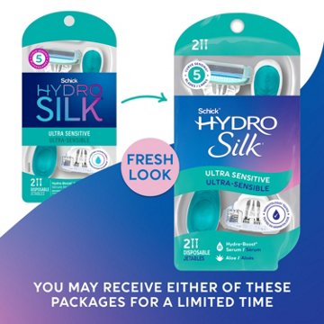 Schick Hydro Silk Schick Hydro Silk Ultra Sensitive 5 Blade Disposable Razor for Women