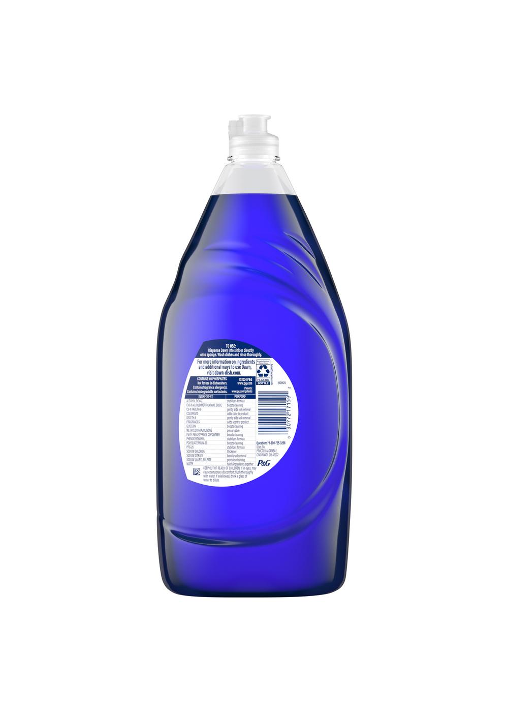 Dawn Platinum Plus Power Suds Liquid Dish Soap - Fresh Rain; image 2 of 4