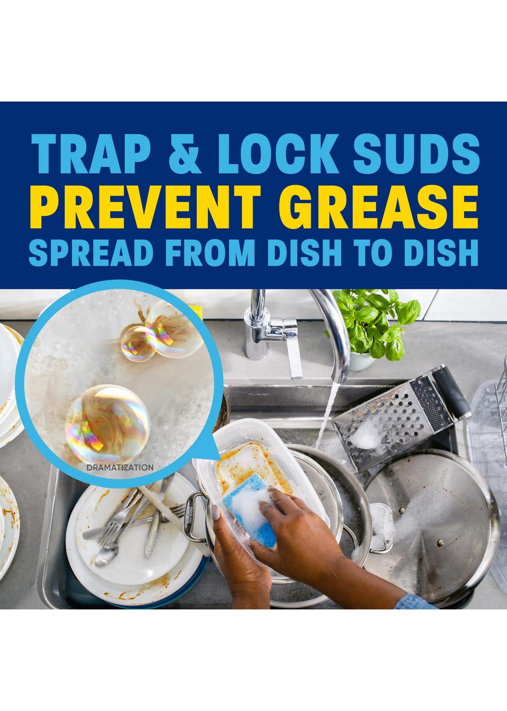 Dawn Platinum Plus Power Suds Liquid Dish Soap - Fresh Rain; image 3 of 4