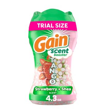 Gain Tango 2-in-1 Laundry Scent Booster Beads - Strawberry & Shea Scent, 4.3 oz