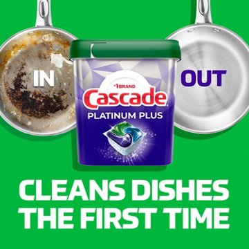Cascade Platinum Plus Dawn Dishwasher Pods - Mountain Scent, 57 ct