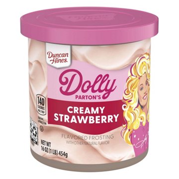 Duncan Hines Dolly Parton's Creamy Strawberry Frosting, 16 oz