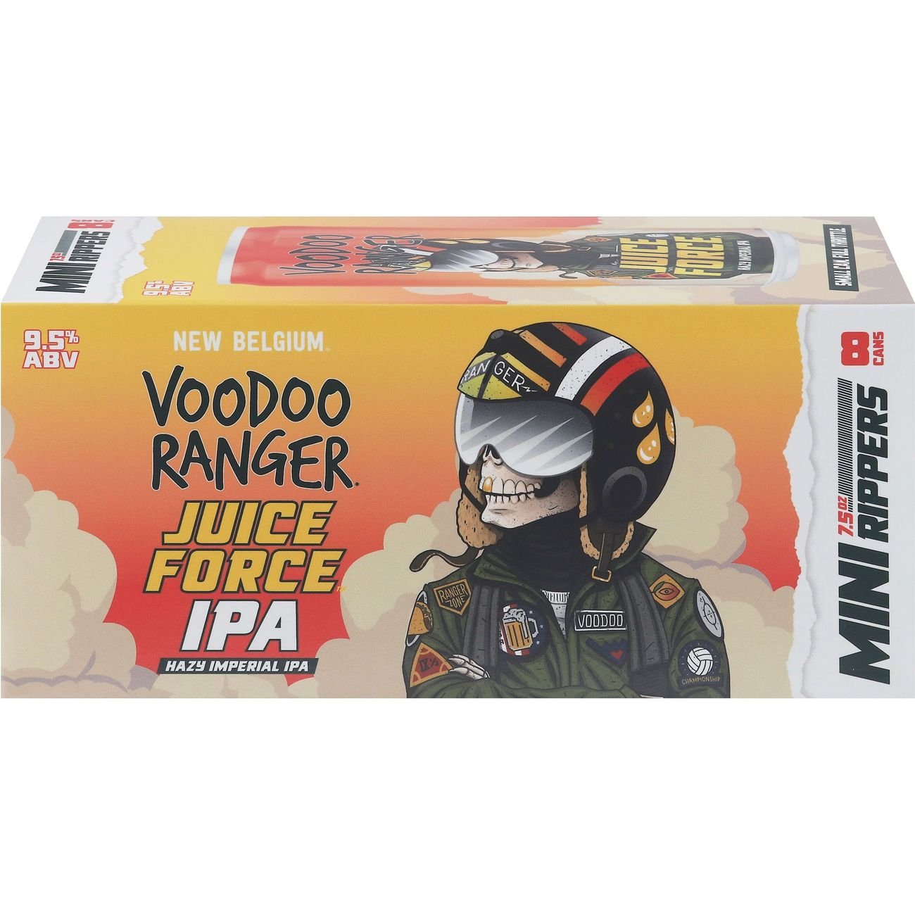 Voodoo Ranger Juice Force Hazy Imperial IPA Craft Beer 8 pk Mini Cans ...