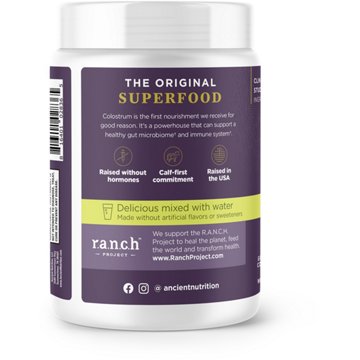 Ancient Nutrition Colostrum - Lemon Bar Flavor