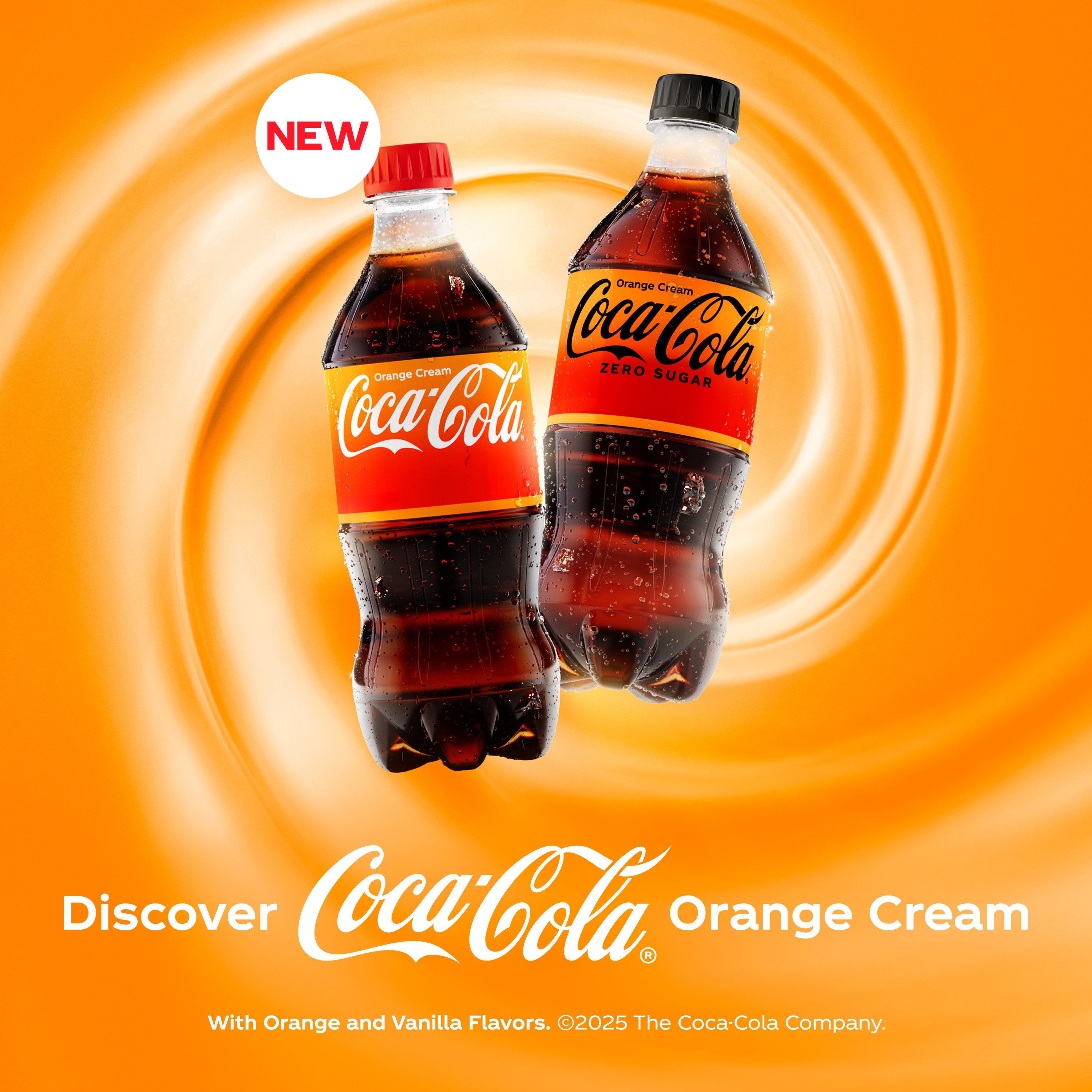 Coca-Cola Orange Cream Limited Edition Strapback Hat ? NWOT P-O-P Spotlight: Coca-Cola Orange Cream | Path to Purchase  main image 3