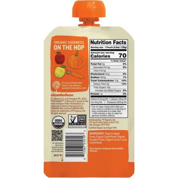 Pumpkin Tree Organics Fruit & Vegetable Puree - Apple Carrot & Pumpkin, 4.4 oz