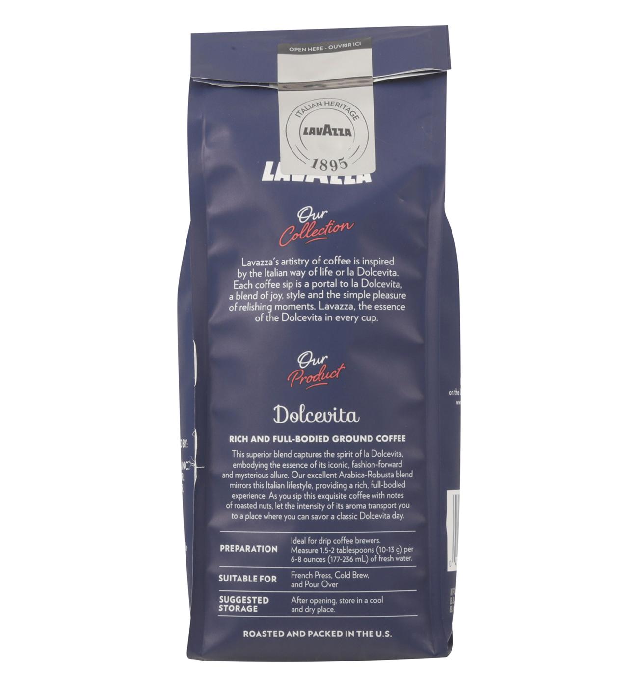 Lavazza Dolcevita Classico Medium Roast Ground Coffee; image 3 of 4