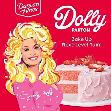 Dolly Parton's Strawberry Cake Mix
