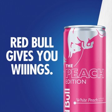Red Bull Peach Edition Energy Drink - White Peach