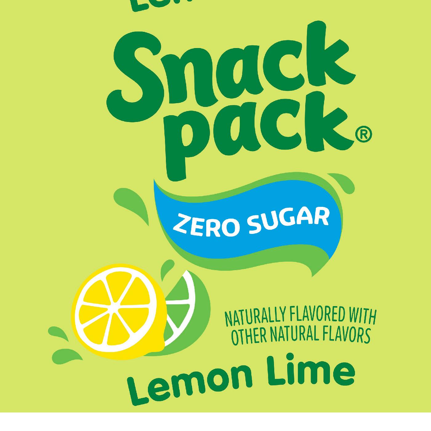 Snack Pack Zero Sugar Lemon Lime Gel Cups; image 4 of 4