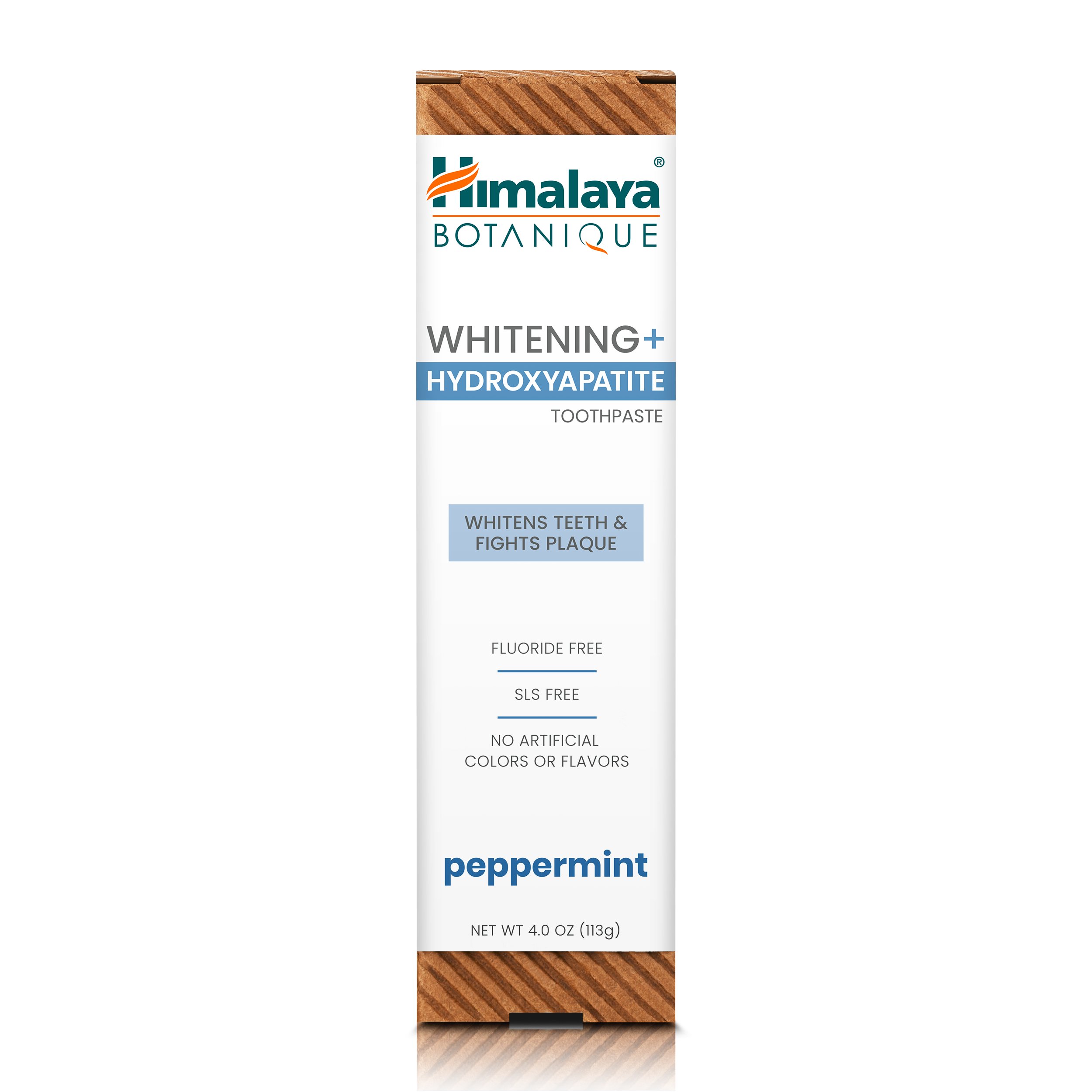Himalaya Botanique Whitening Hydroxyapatite Toothpaste - Peppermint, 4 ...