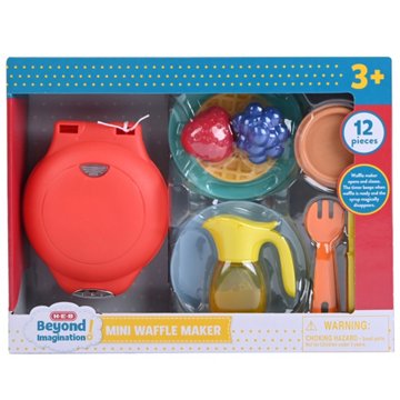 H-E-B Beyond Imagination! Mini Waffle Maker Playset, 12 pc