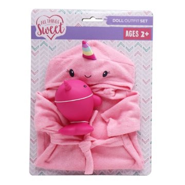All Things Sweet Baby Doll Bathrobe Set