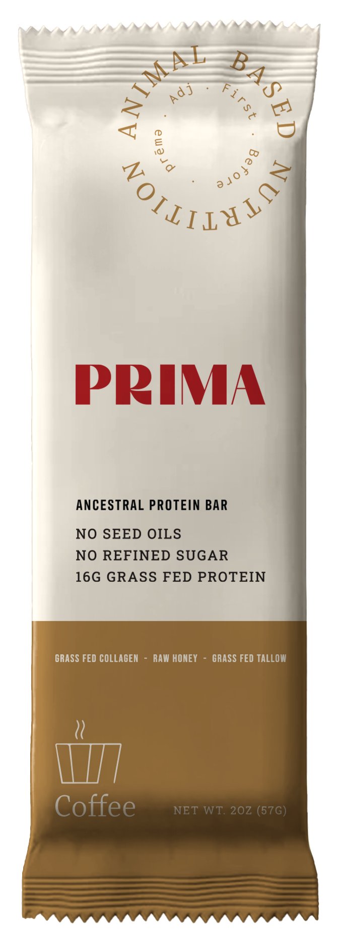 Prima 16g Ancestral Protein Bar - Coffee, 2 oz | Central Market ...