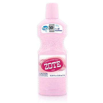 Zote Liquid Laundry Soap - Pink, 33.8 oz