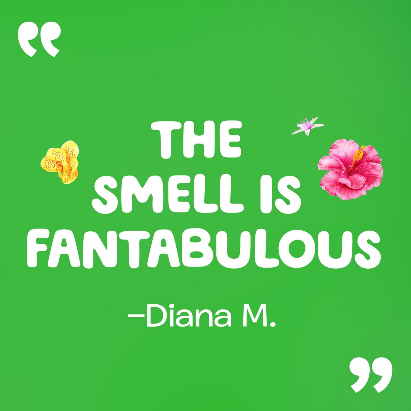 Gain Happy Hibiscus Hula Laundry Detergent, 134 Load; image 6 of 9