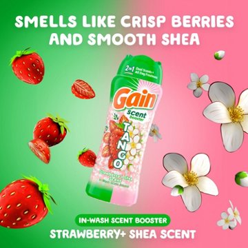 Gain Tango In-Wash Scent Booster Beads - Strawberry & Shea Scent