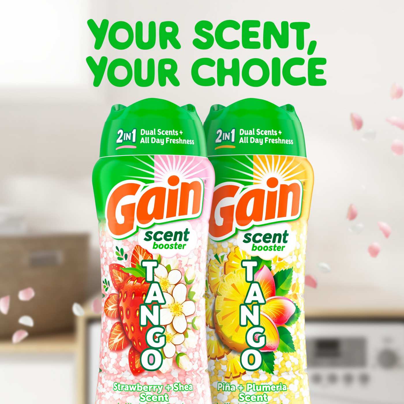 Gain Tango 2-in-1 Laundry Scent Booster Beads - Strawberry & Shea Scent; image 7 of 10