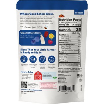 Once Upon a Farm Organic Smoothie Melts Blueberry Burst, 8.00 ea