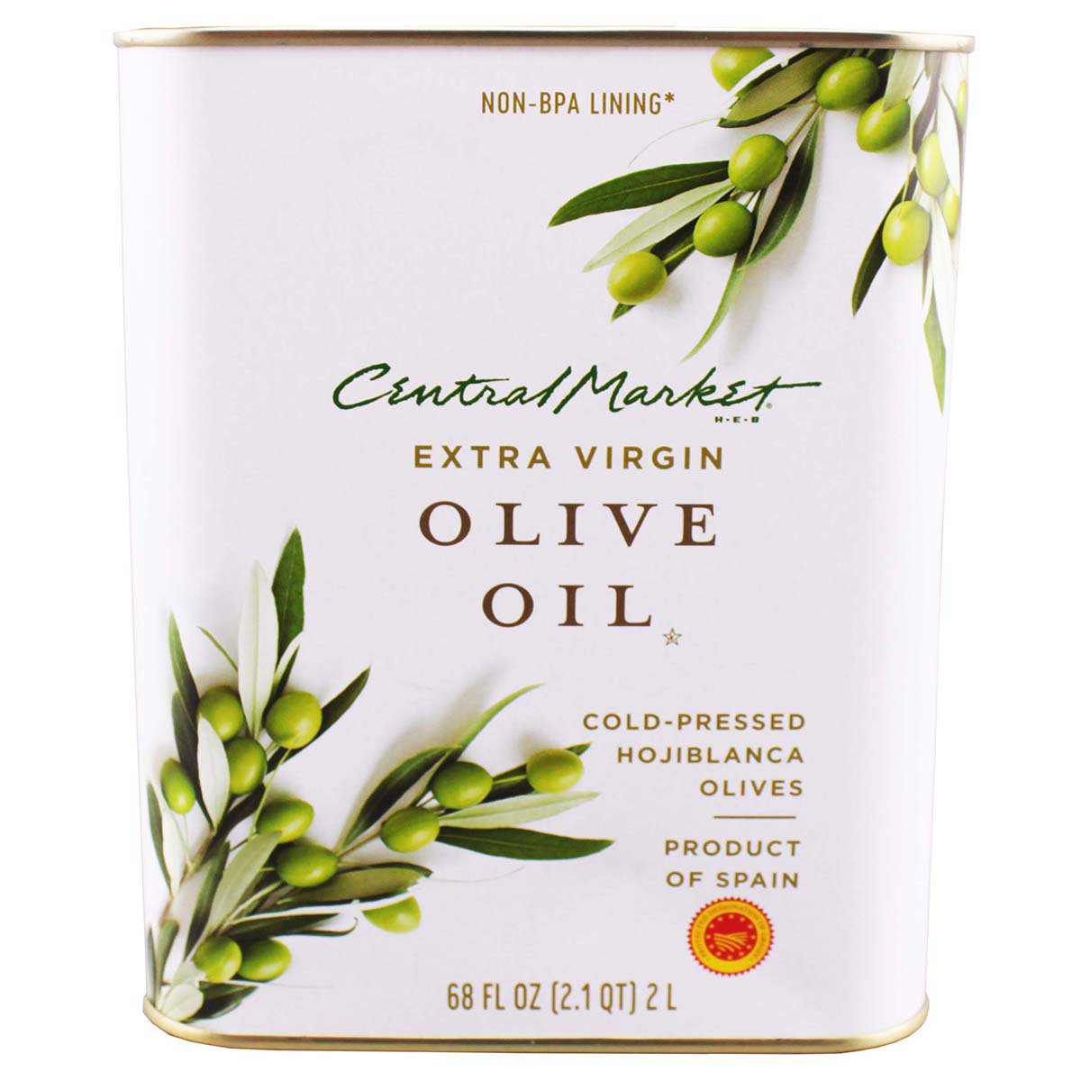 Central Market Hojiblanca Extra Virgin Olive Oil, 68 fl oz