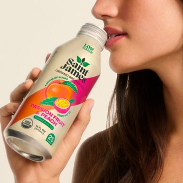 Saint James Passion Fruit & Peach Organic Green Tea