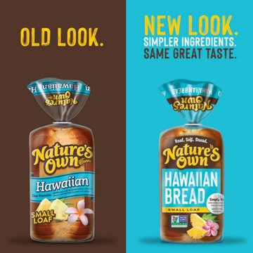 Nature's Own Small Loaf Sliced Hawaiian Sliced Bread