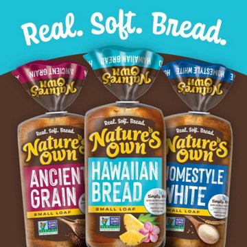Nature's Own Small Loaf Sliced Hawaiian Sliced Bread