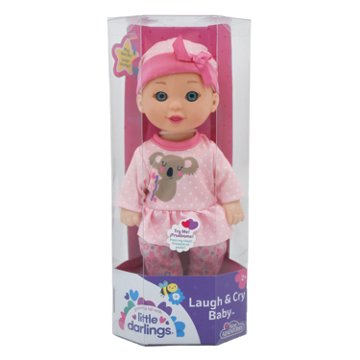 Little Darlings Laugh & Cry Baby Doll, 9.5"
