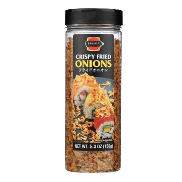 J-Basket Crispy Fried Onions, 5.3 oz