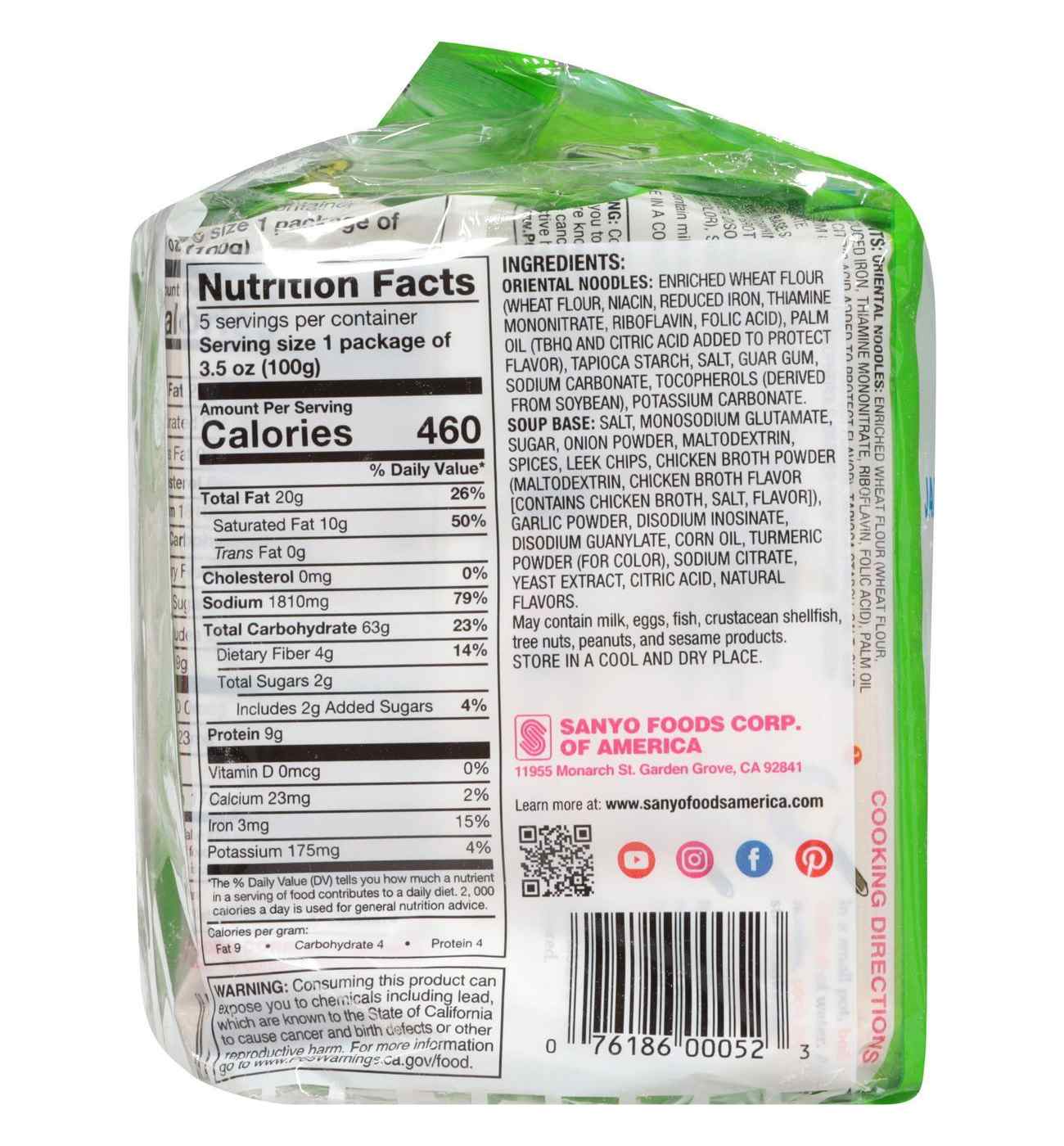 Japanese Sapporo Style Ramen Variety Pack - 24 Instant Noodle Bowls With 4 Flavors