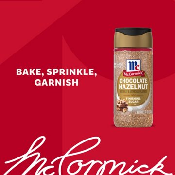 McCormick Chocolate Hazelnut Finishing Sugar