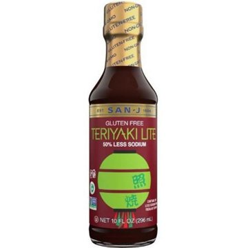 San-J Less Sodium Teriyaki Lite Sauce