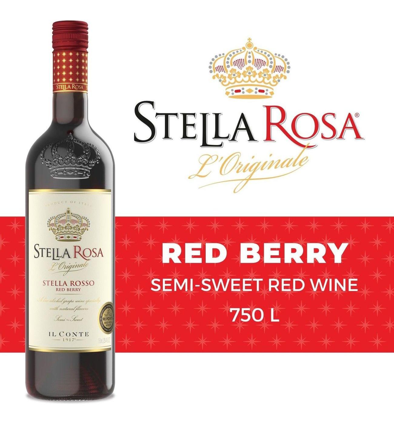 Stella Rosa Prestige Red Berry Italy Red Wine; image 10 of 11